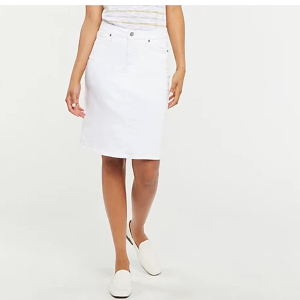 NYDJ Five Pocket Denim Skirt